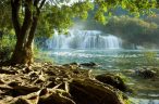 De prachtige watervallen van nationaal park krka