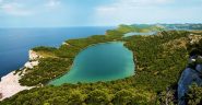 Lake of peace slano lake kornati
