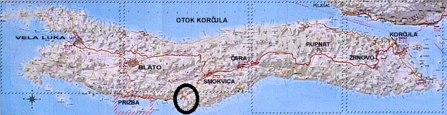 Appartementen Korčula - Brna