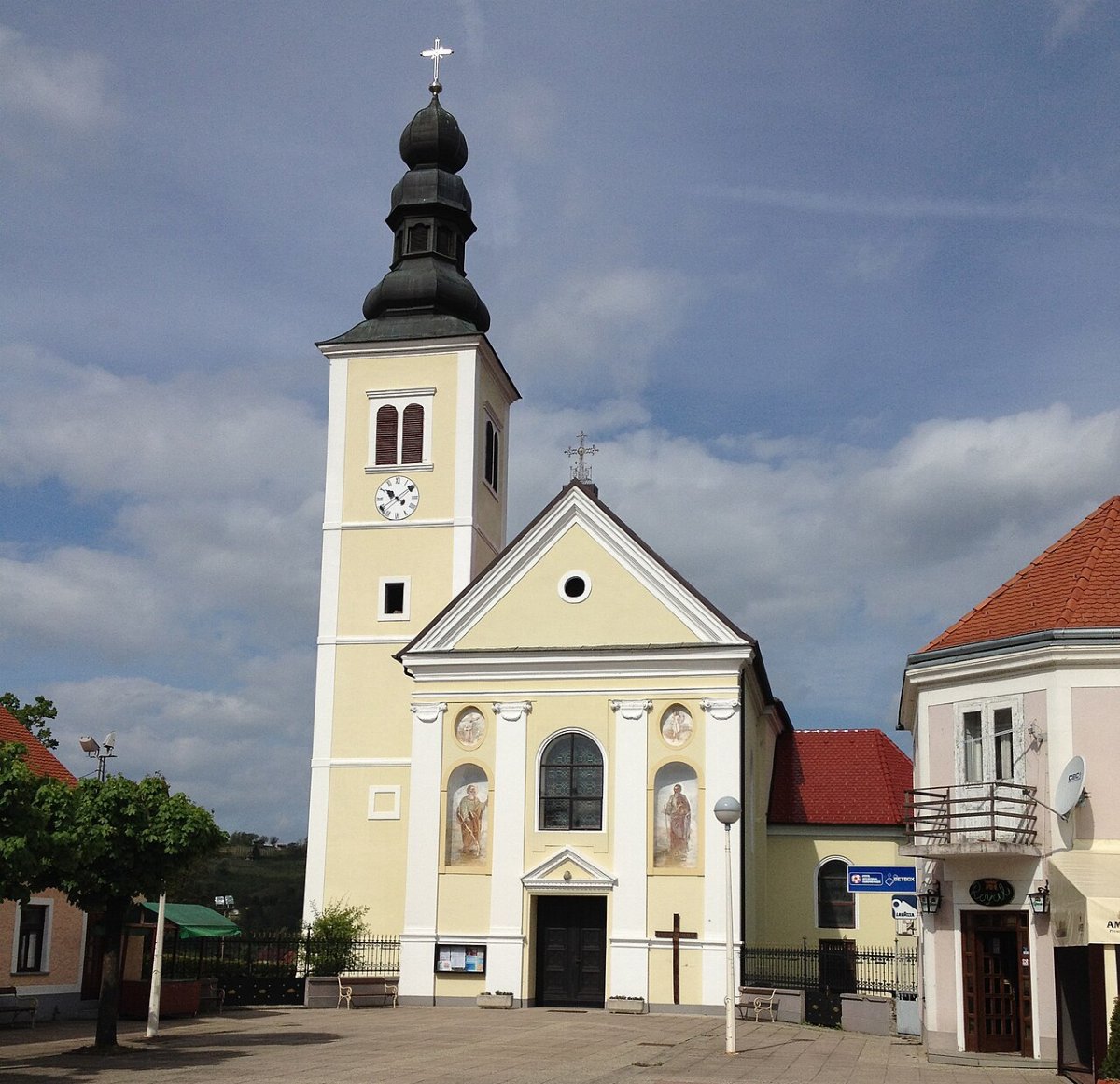 Kerk van het h kruis sveti kriz zacretje