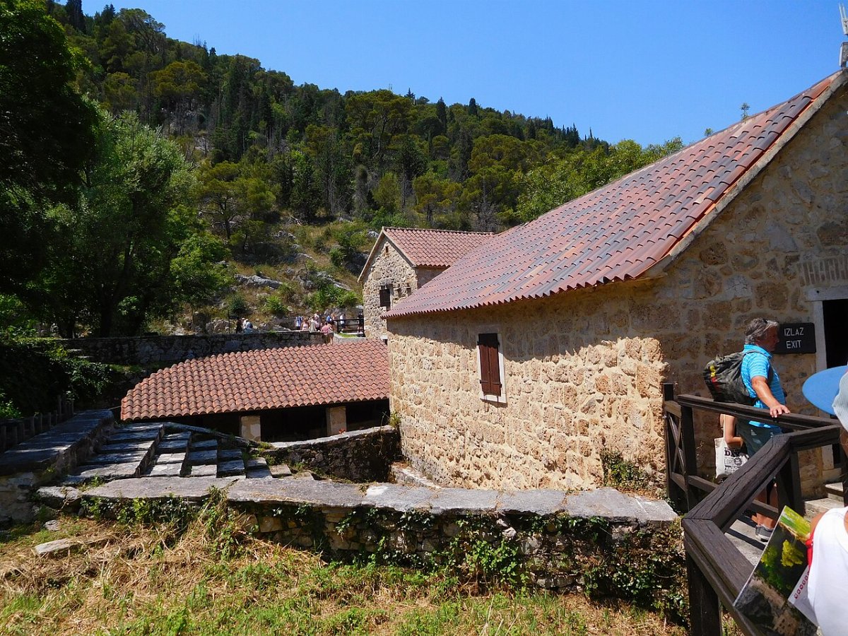 Watermolens bij de skradinski buk skradin