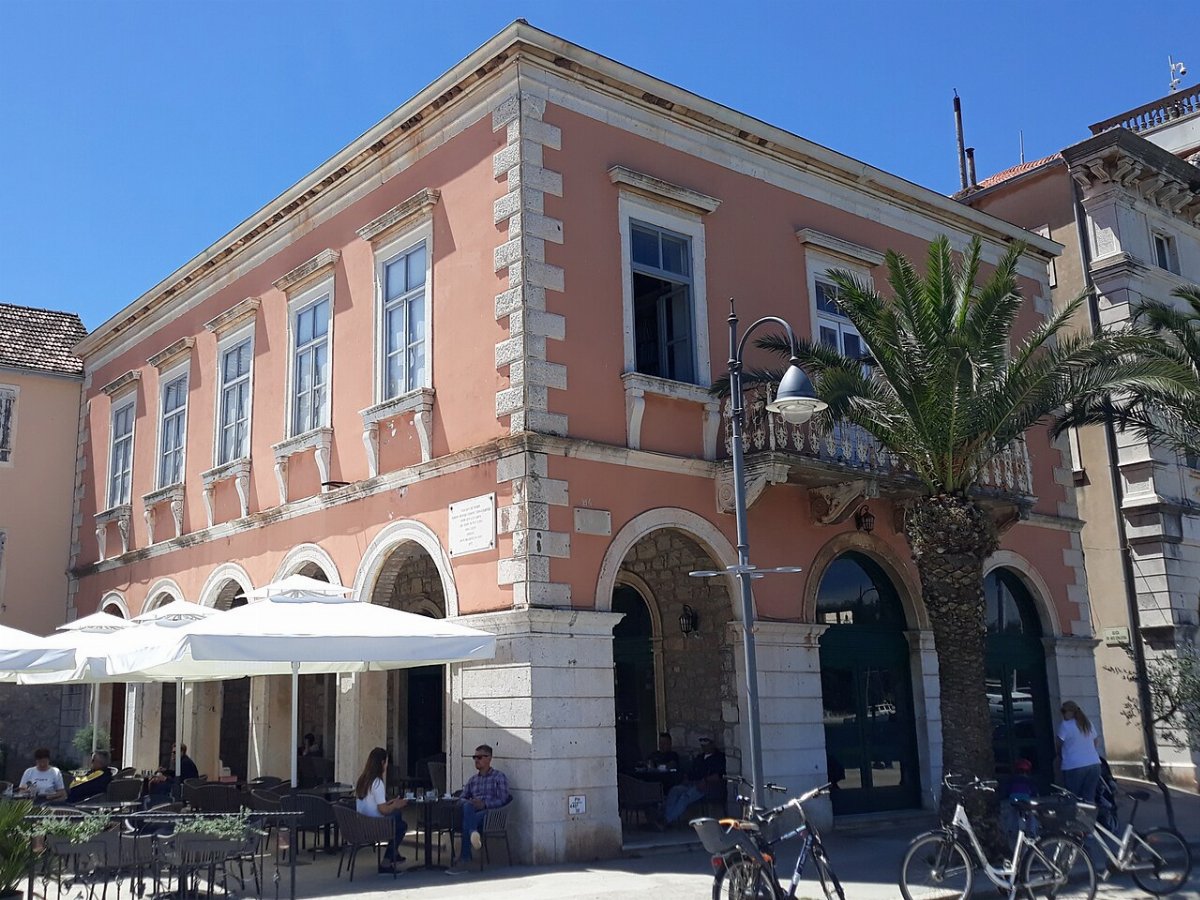 Gebouw van het kroatisch huis stari grad